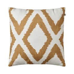 Diamond cushion, Beige/off-white