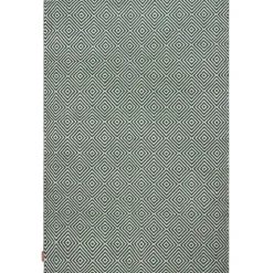 Diamond rug 200x300 cm, Green
