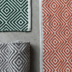 Diamond rug 200x300 cm, Green