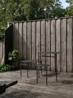 Disc bench 33x80 cm, Black