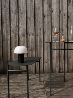 Disc bench 33x80 cm, Black