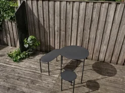 Disc table Ø70 cm, Black