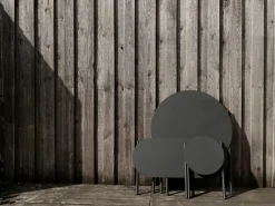Disc table Ø70 cm, Black