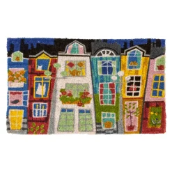 Dixie door mat, night in Paris
