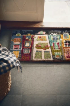 Dixie door mat, night in Paris