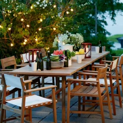 Djurö dining table, Teak, 200 cm