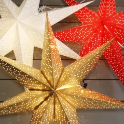 Dot advent star 70 cm, gold