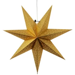 Dot advent star 54 cm, gold