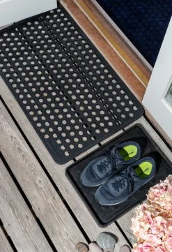 Dot rubber doormat, 45x75 cm