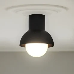 Down ceiling lamp, Black