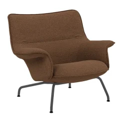 Doze armchair low, Hearth 4-anthracite/black