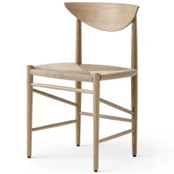 Drawn chair HM3, White oiled oak