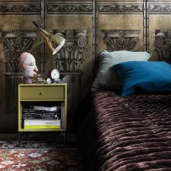 Dream bedside table, Cumin 157, base 3cm