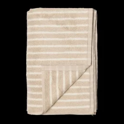 Drift bath towel 70x140 cm, Beige-white