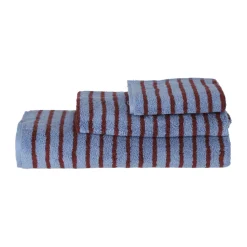 Drift towel 50x70 cm, Blue-red