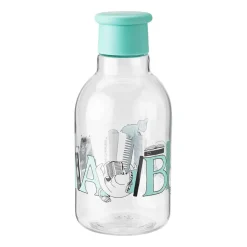 DRINK-IT Moomin ABC water bottle 0.5 liter, Turqouise