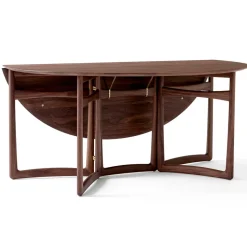 Drop Leaf dining table HM6, Walnut