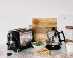Dualit Lite kettle and toaster 2 pieces, Black