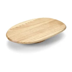 Dune 04 cake plate low 20x34 cm, Ash