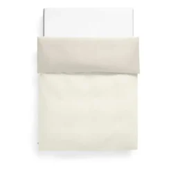 Duo duvet cover 150x210 cm, Ivory