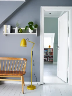 Dynamo floor lamp, Mustard