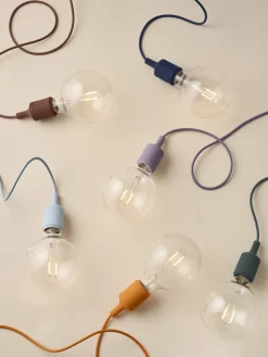 E27 Pendant, Light blue