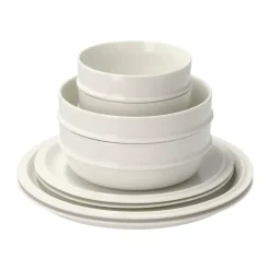 Eau servisset 8 parts, Off-white