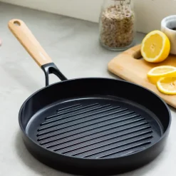 Eco Smartshape griddle pan 28 cm, Light wood