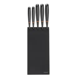 Edge knife block with 5 knives, black
