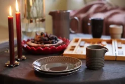 Edith round tablecloth Ø180 cm, Gray