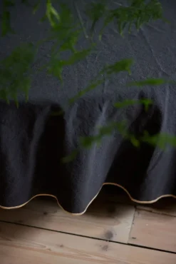 Edith round tablecloth Ø180 cm, Gray