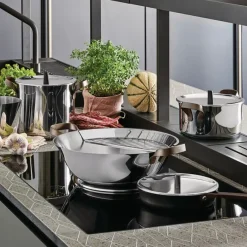 Edo pot set 4 pieces, stainless steel
