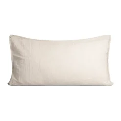 Eggshell Muslin pillowcase, 50x90 cm