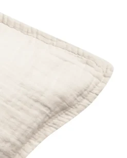 Eggshell Muslin pillowcase, 50x90 cm