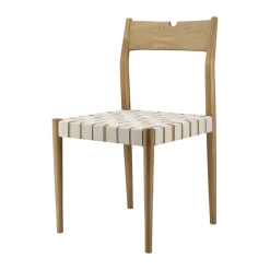 Ekeryd dining chair, Webbing-laquered oak