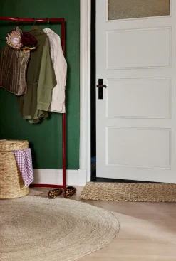 Elin carpet natural grey, Ø150 cm