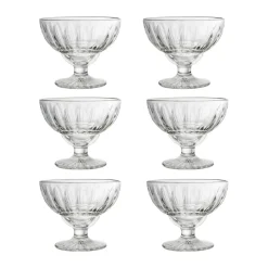 Elise bowl on foot 40 cl 6-pack, Clear