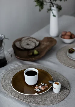 Ella placemat oval, Beige