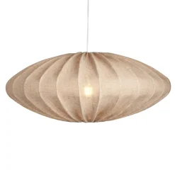 Ellipse lamp shade 65 cm linen, Sand