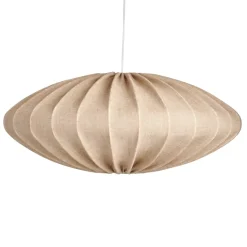 Ellipse lamp shade 65 cm linen, Sand
