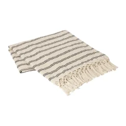 Elly throw 130x160 cm, Black-natural