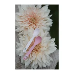Elsa Beskow Blomsterfesten spoon 2-pack, Pink-white