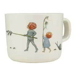 Elsa Beskow Tomtebobarnen mug 25 cl, White