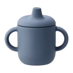 Elvie sippy cup silicone 180 ml, Blue
