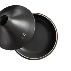 Emile Henry tagine tout dark grey, 2 L