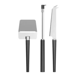 Emma cheese set 3 pieces, Black