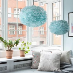 Eos lamp lightblue, Medium Ø45 cm