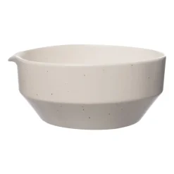 Ernst bowl natural white, H9 cm Ø20 cm