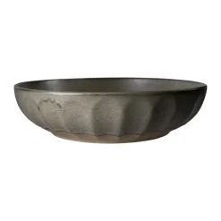 Ernst bowl stoneware, Grey-nature, Ø24 cm
