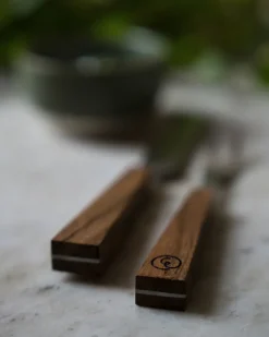 Ernst cheese cutlery 2 pieces, Acacia